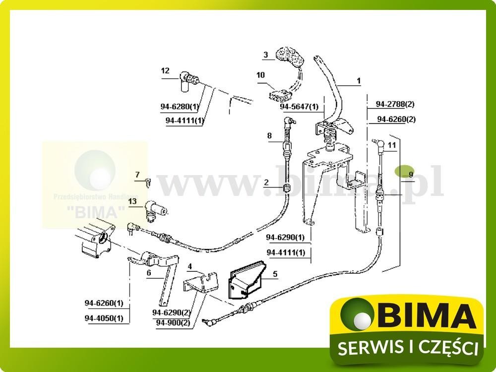 Linka zmiany biegów oryginał Renault CLAAS ARES 540,550 — zdjęcie 2