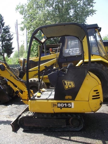 JCB 8015 minikoparka z 2000r. — zdjęcie 1