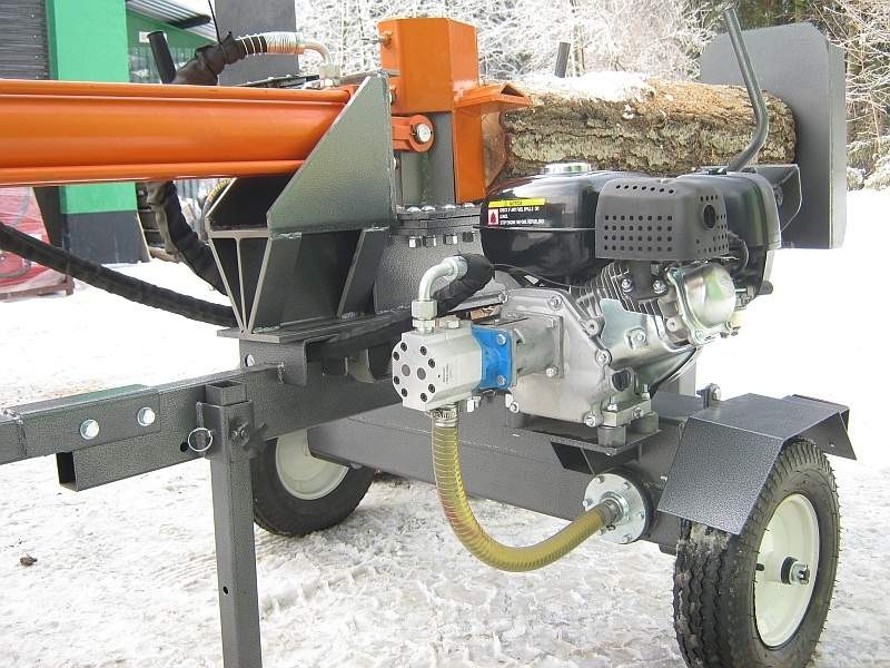 ŁUPARKA HYDRAULICZNA 20 TON. Max długość materiału 110 cm, 6,5 kM — zdjęcie 2