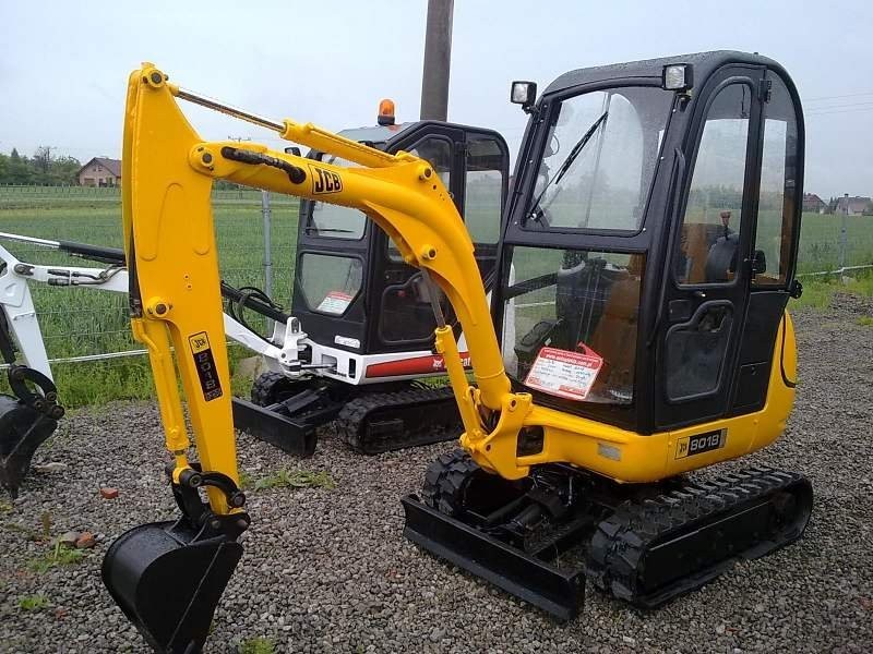 JCB 8018 2007r.  - minikoparka — zdjęcie 1