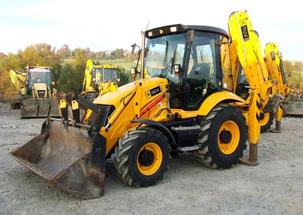 koparko ładowarka JCB 3CX Contractor z roku 2007. — zdjęcie 1