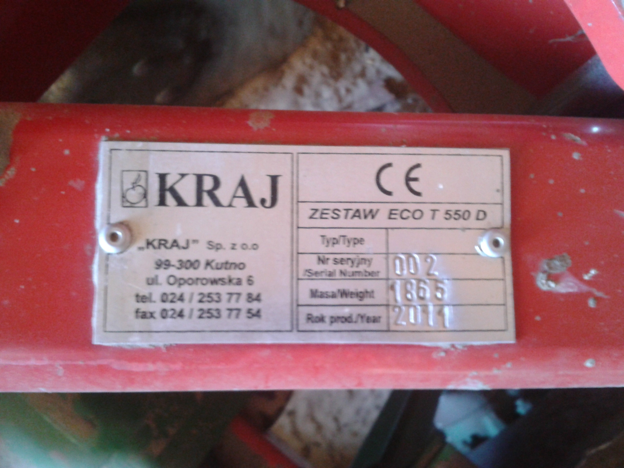 Agregat Talerzowy Uprawowo Siewny Ares tl — zdjęcie 3