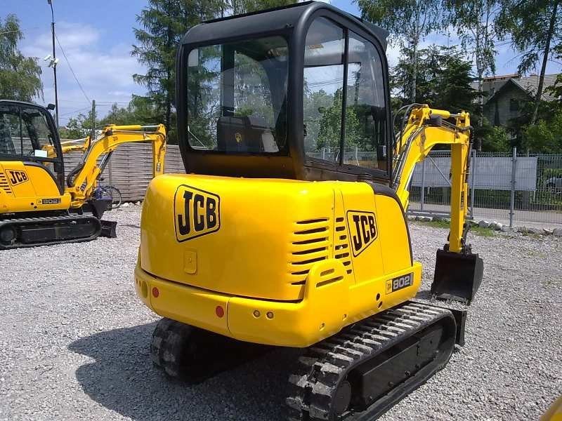 Minikoparka JCB 802 Super - 2003 rok — zdjęcie 3