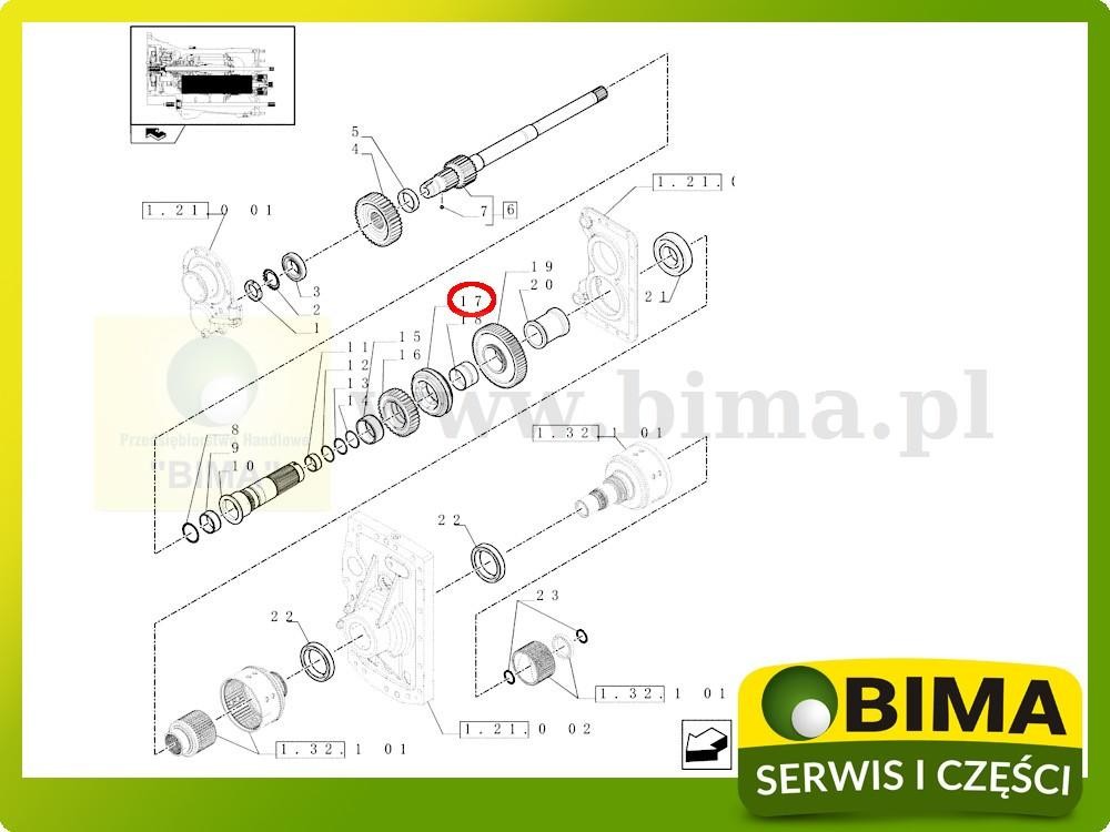 Synchronizator Ford New Holland T7.270,T7.275,T7.290