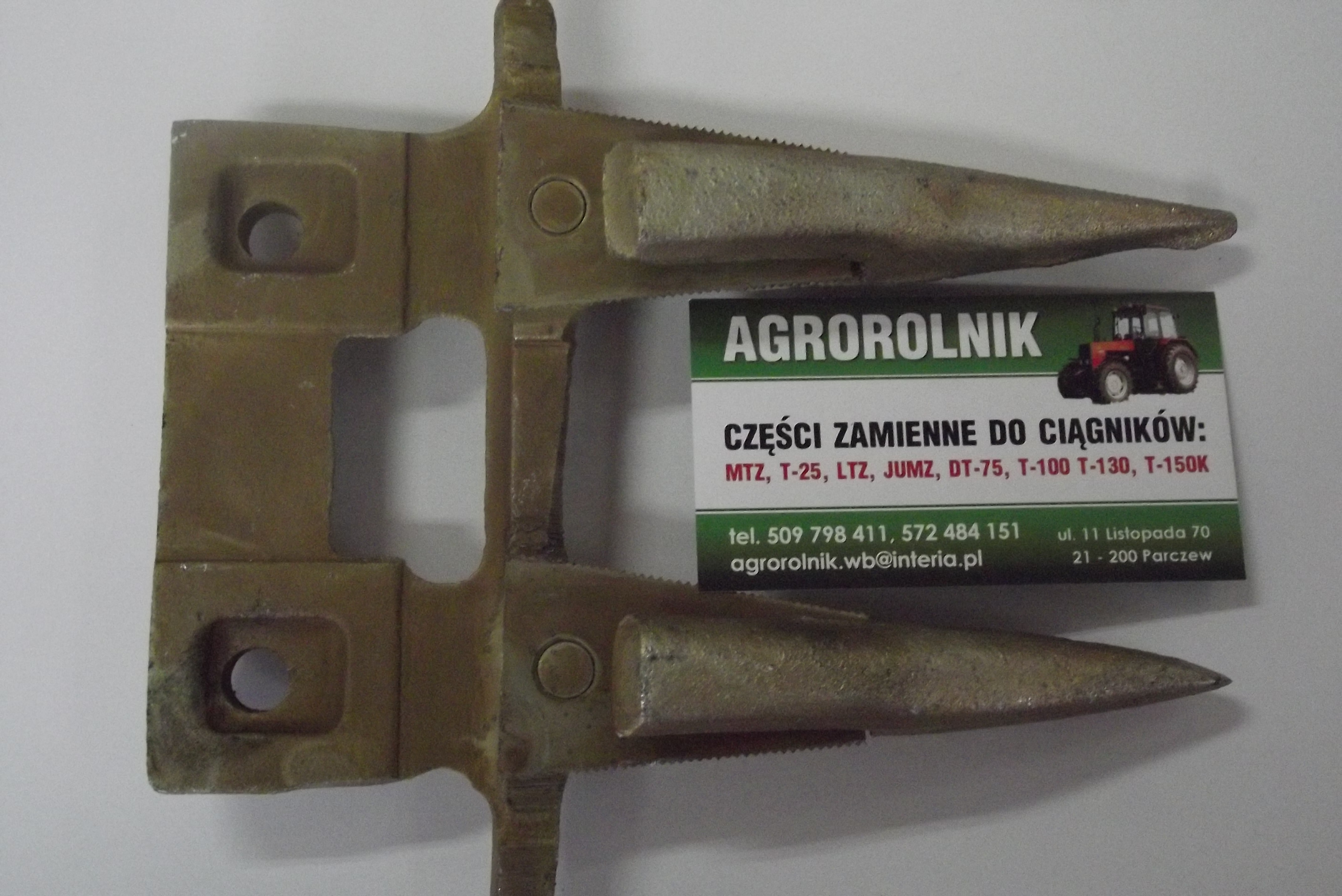 Bagnet podwójny ze stalką BIZON — zdjęcie 1