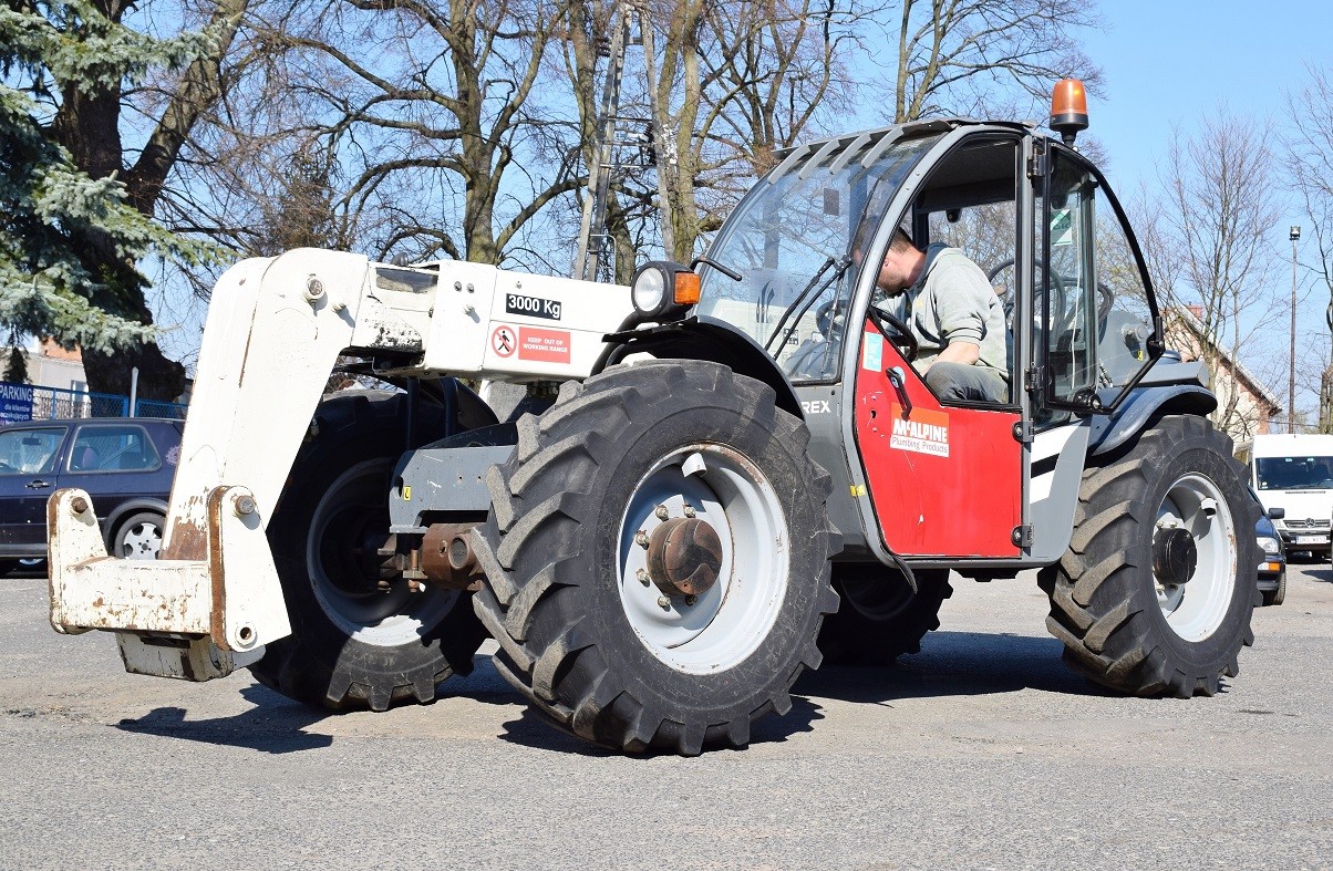 TEREX AGRILIFT 730 - KROKODYL + ŁYŻKA + WIDŁY - 2006 ROK — zdjęcie 2
