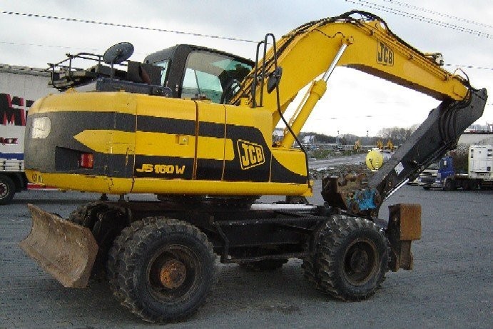 OKAZJA. KOPARKA KOŁOWA JCB JS 160. NOWE OPONY — zdjęcie 3