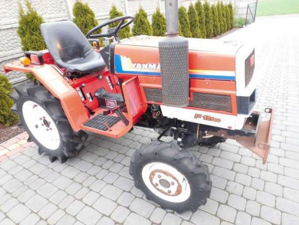 Yanmar F15 15KM 4x4 mini traktorek ogrodniczy kubota iseki — zdjęcie 1