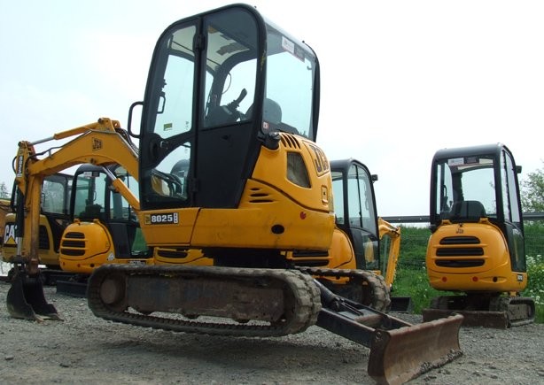 Minikoparka gąsienicowa JCB 8025 ZTS z roku 2008,, — zdjęcie 2