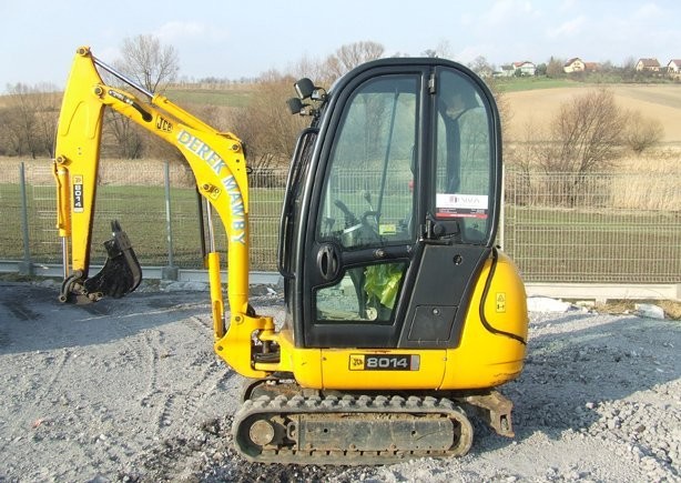 Mini koparka JCB 8014 - rok 2007 — zdjęcie 2