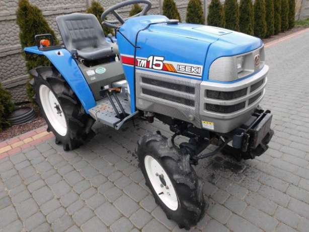  Iseki TM15 15KM 4x4 mini traktor traktorek ładowarka Kubota Yanmar  — zdjęcie 1