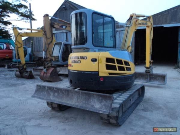 2007 NEW HOLLAND E50SR Mini-Bagger — zdjęcie 2