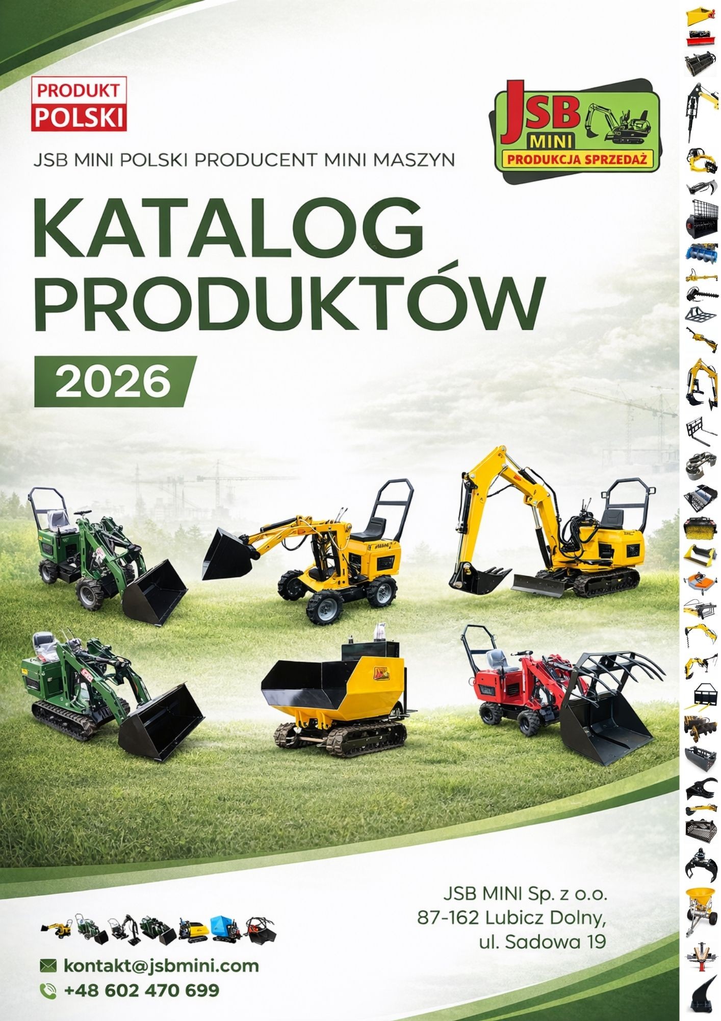 Elektryczna E Ładowarka E Koparka NOWE 2026 | Prosto od Producenta JSB — zdjęcie 1