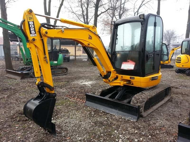 JCB 8025 ZTS - minikoparka z 2007 roku
