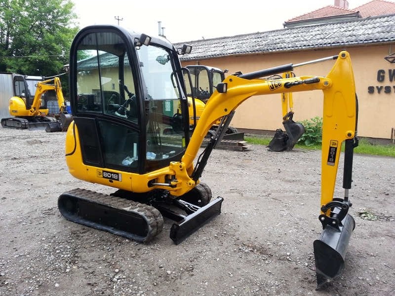 JCB 8018 minikoparka gąsienicowa 2006r.