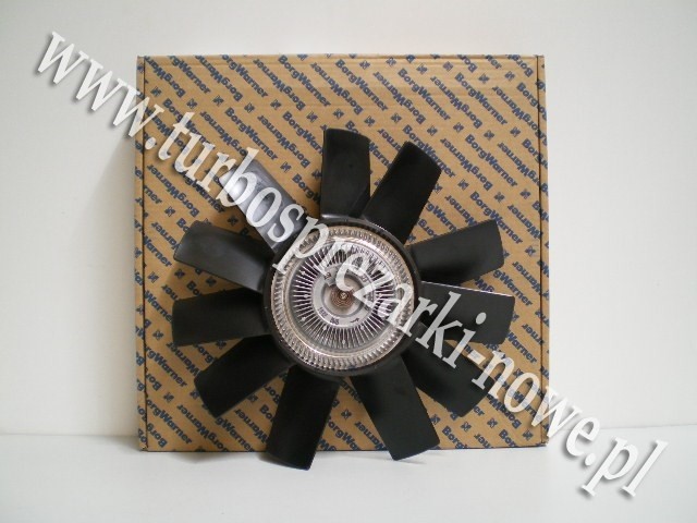 Nowy komplet wiskoza + sprzęgło + wentylator BorgWarner KKK     18446-