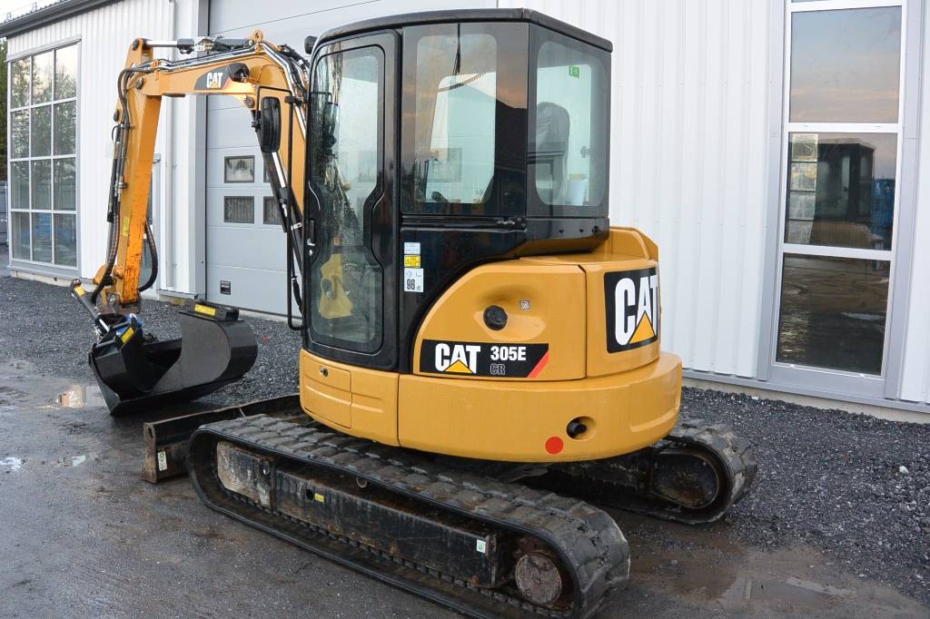 Caterpillar 305E - minikoparka — zdjęcie 2