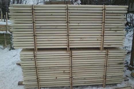 paliki do drzewek akacja , osika sona 5x250cm — zdjęcie 2