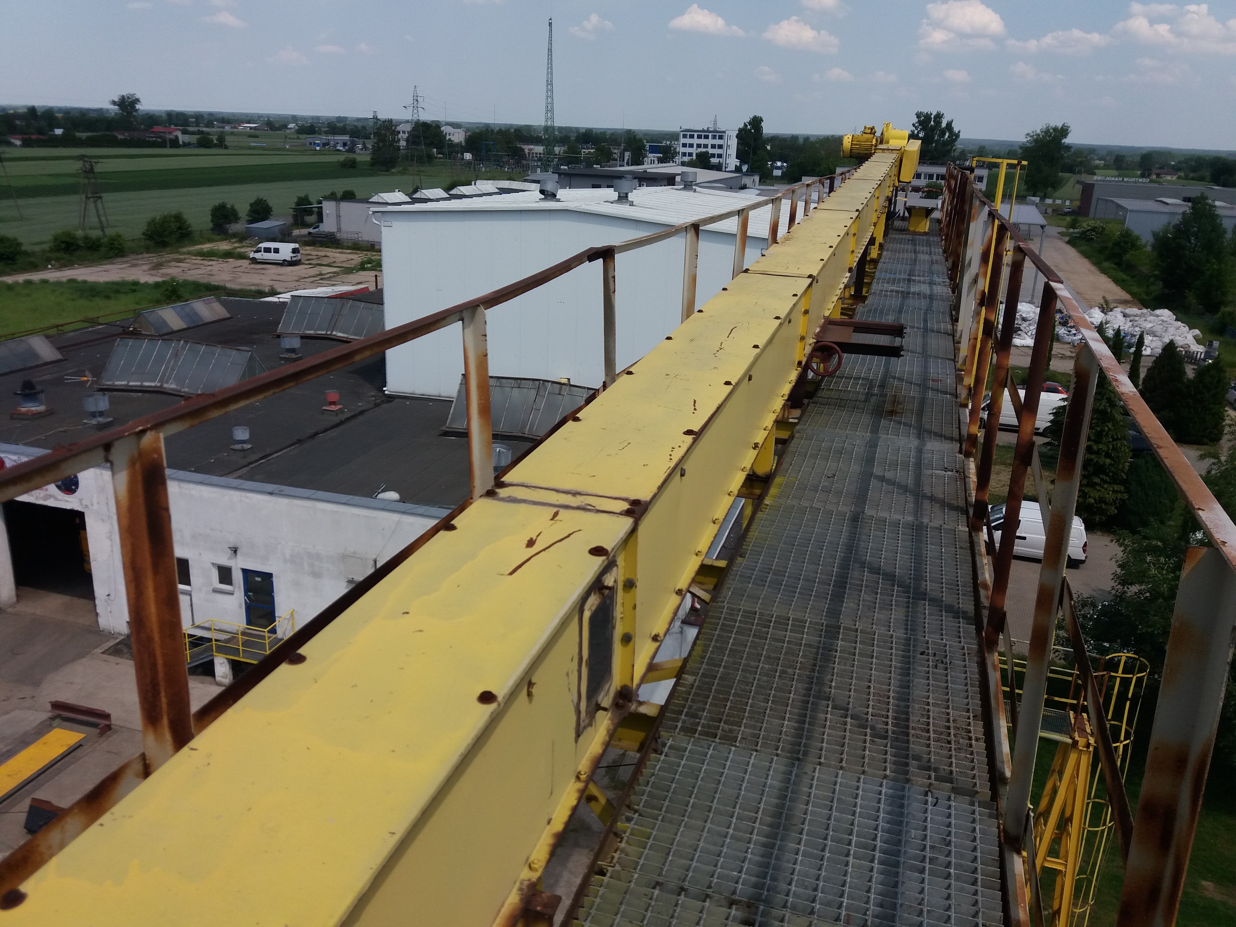 Silosy stożkowe 3600 m3 - 12 sztuk wraz z linią transportową — zdjęcie 6