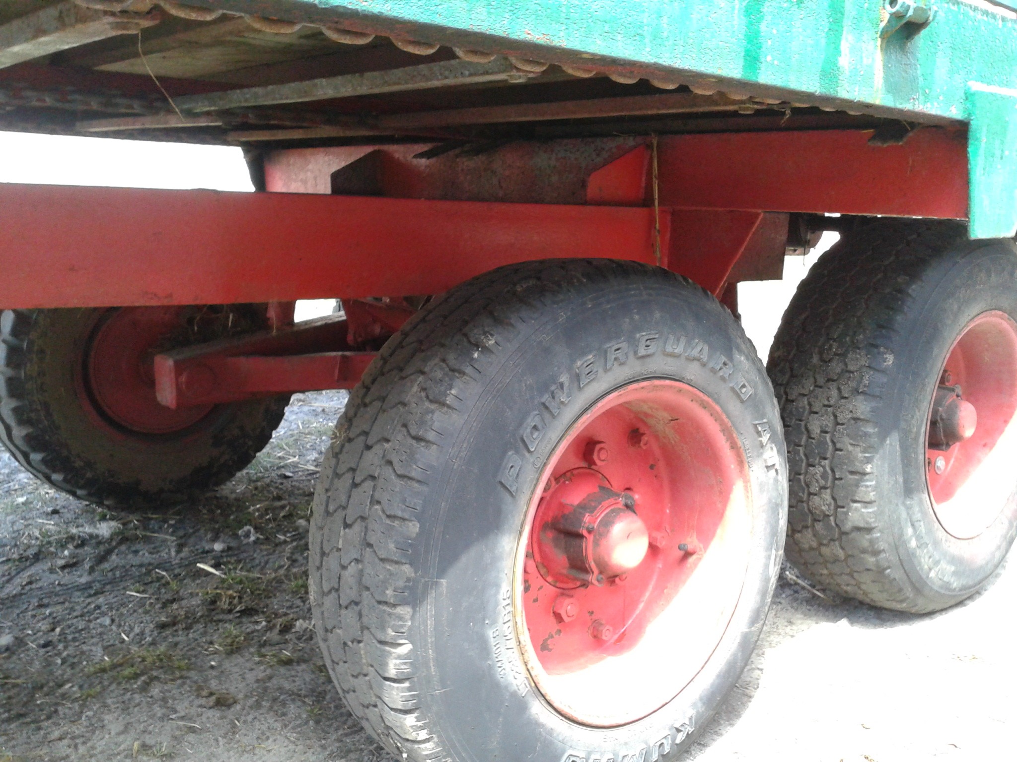 Rozrzutnik obornika tandem 6 ton — zdjęcie 4