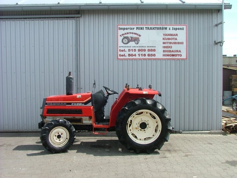 Mini traktorek Yanmar FX 28, 28KM, 4x4 — zdjęcie 5