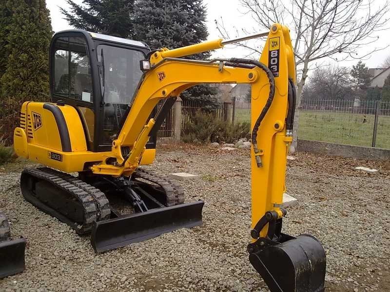 Okazja *** minikoparka JCB 803 Super 2006r. — zdjęcie 3
