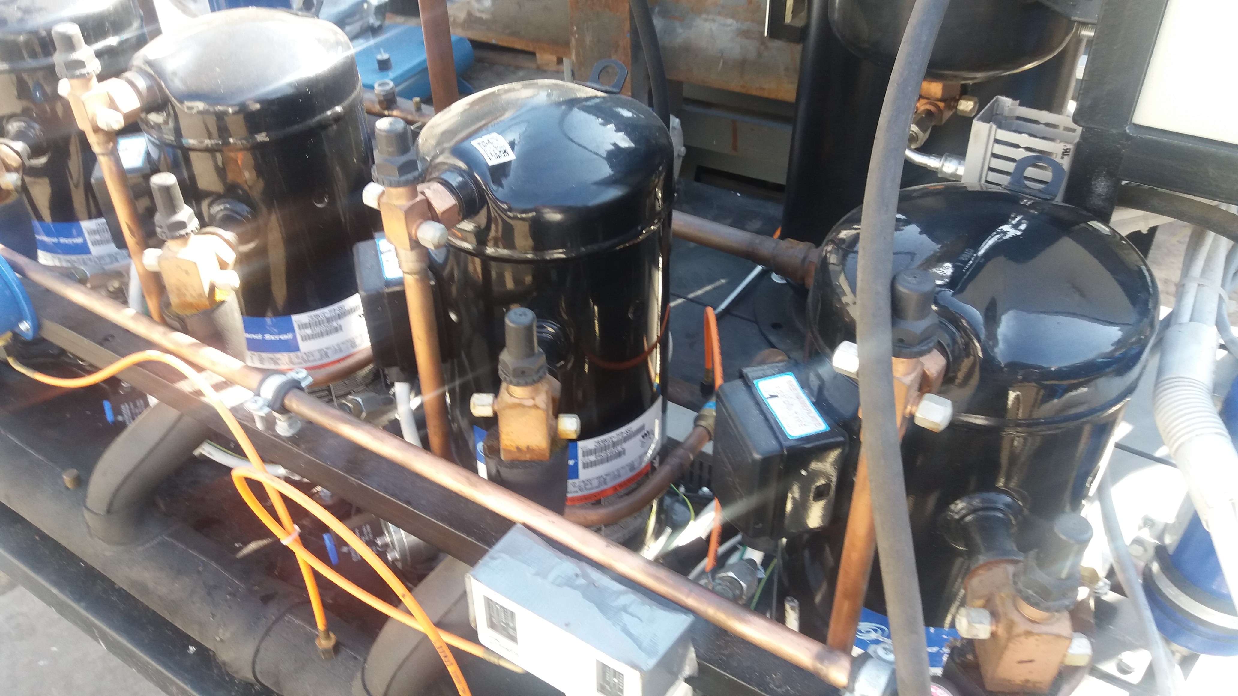 Parownik chłodniczy Termokey 100kW agregat chłodniczy sprężarka  — zdjęcie 3