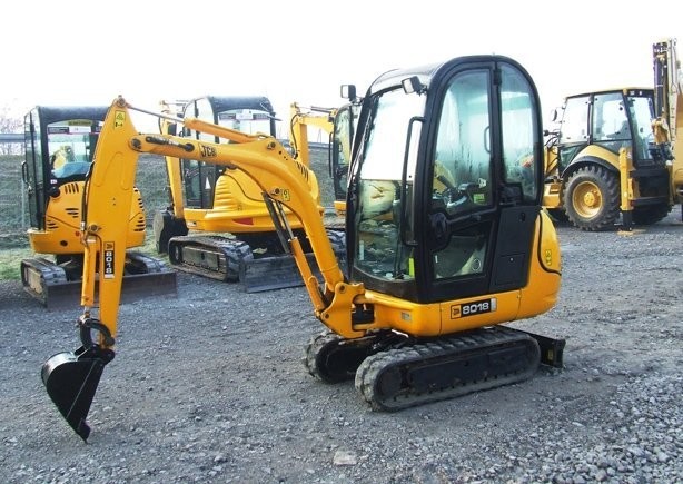 JCB 801.8, rok 2007 Minikoparka gąsienicowa — zdjęcie 1