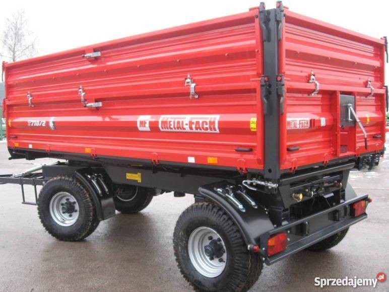 Przyczepa rolnicza Metal-Fach T710/2 – 8t — zdjęcie 2