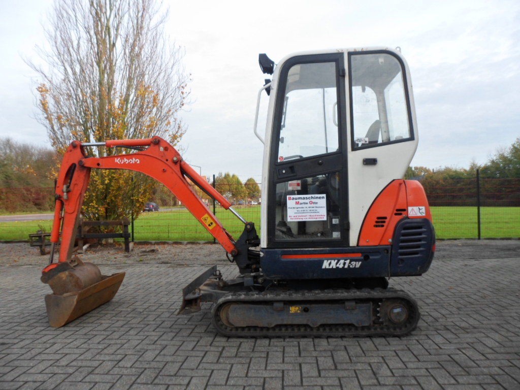 Mini koparki Kubota KX 41-3V — zdjęcie 3