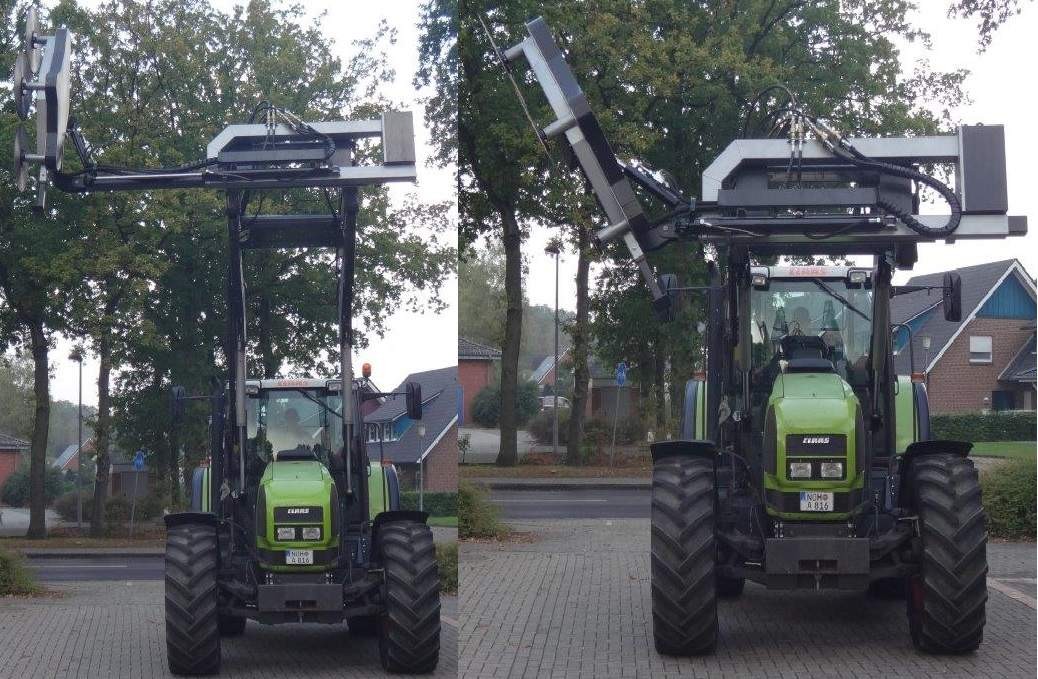 Piła 3-tarczowa na ramieniu. Szerokość robocza 175 cm  — zdjęcie 4