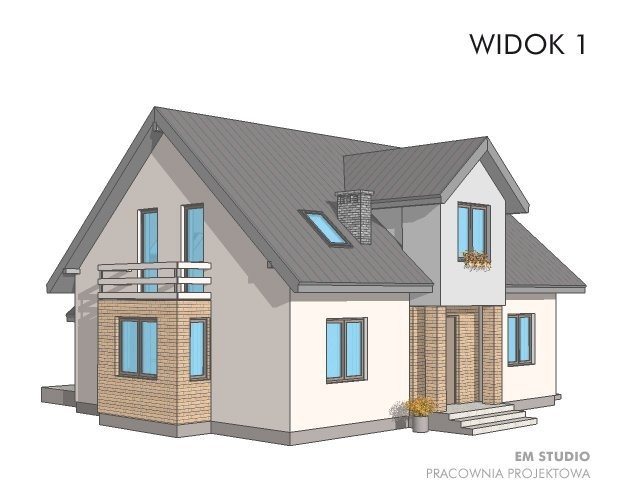 PROJEKTY DOMÓW JEDNORODZINNYCH — zdjęcie 3