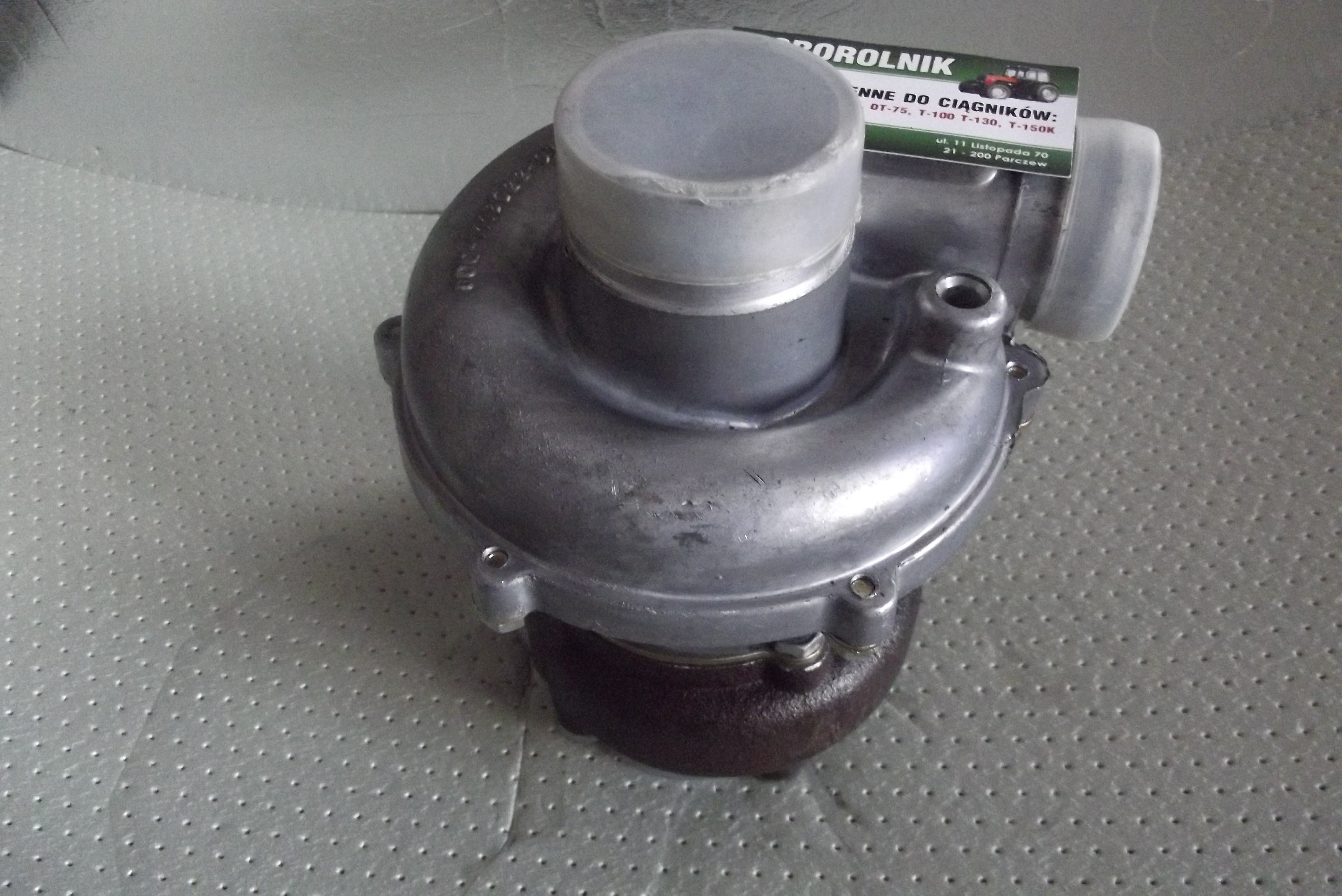 Turbosprężarka TKR 6 MTZ ORYGINAŁ — zdjęcie 1
