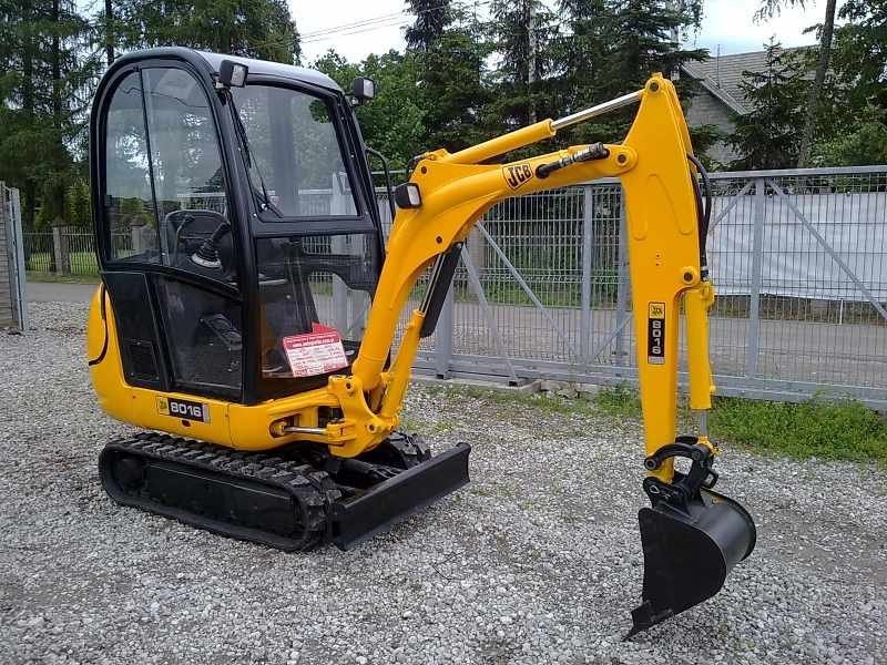 Koparka / Minikoparka JCB 8016 --- rocznik: 2007 — zdjęcie 6