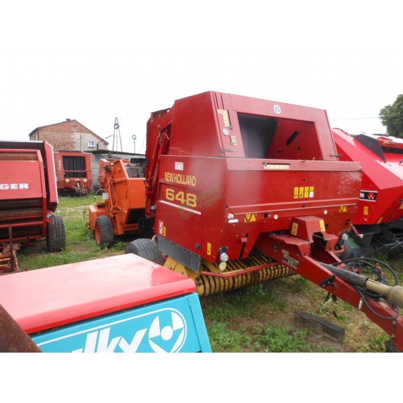 Prasa rolująca New Holland 648 — zdjęcie 3