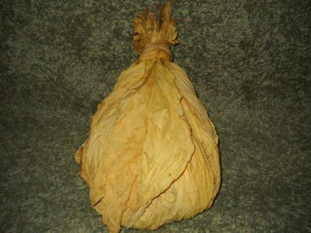 Verkauf von Tabakblättern