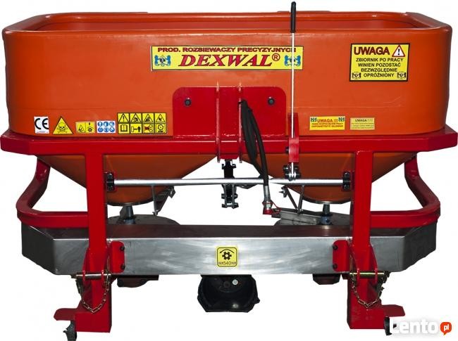 rozsiewacz DEXWAL TORNADO DUO 850 kg 600 l 2017 — zdjęcie 1
