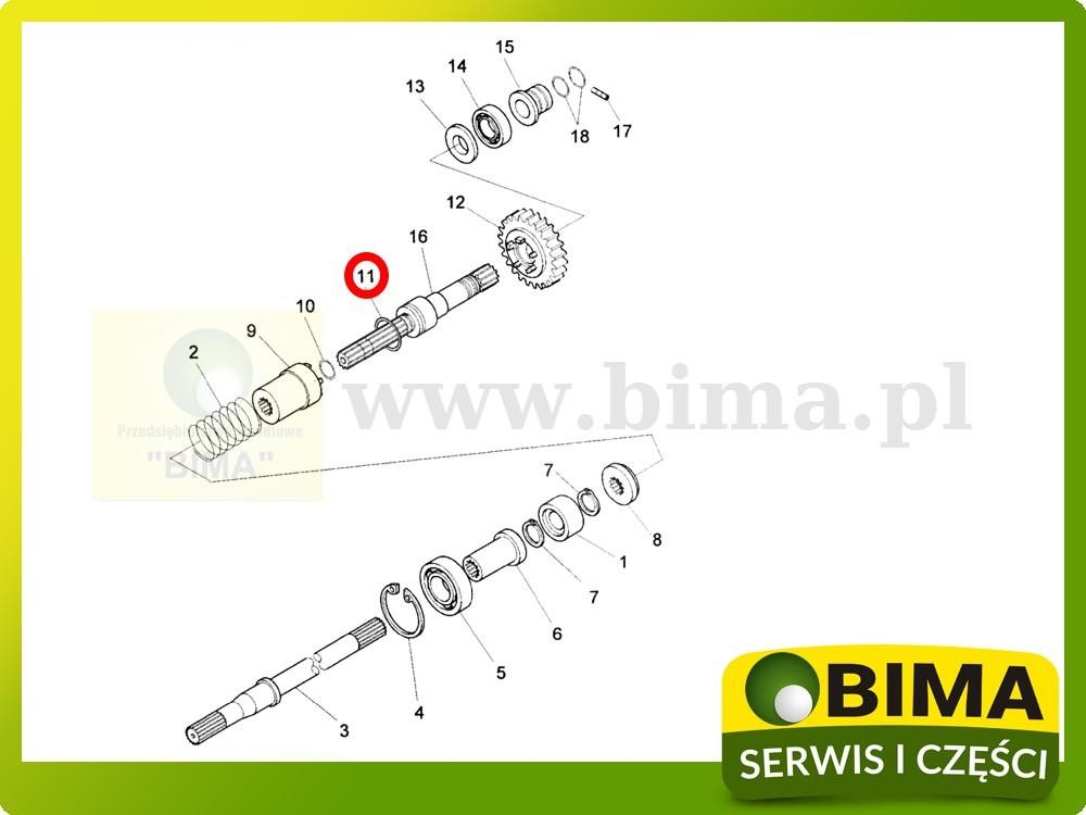 Oring Massey Ferguson 6615,6616,7614,7615,7616,7618 — zdjęcie 2