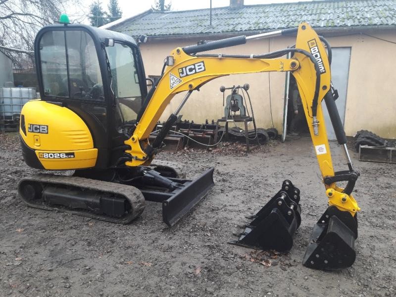 JCB 8026 CTS - minikoparki gąsienicowe — zdjęcie 1