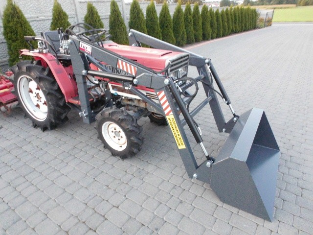Shibaura P17 4x4 17 PS ładowacz czołowy TUR mini traktor — zdjęcie 5