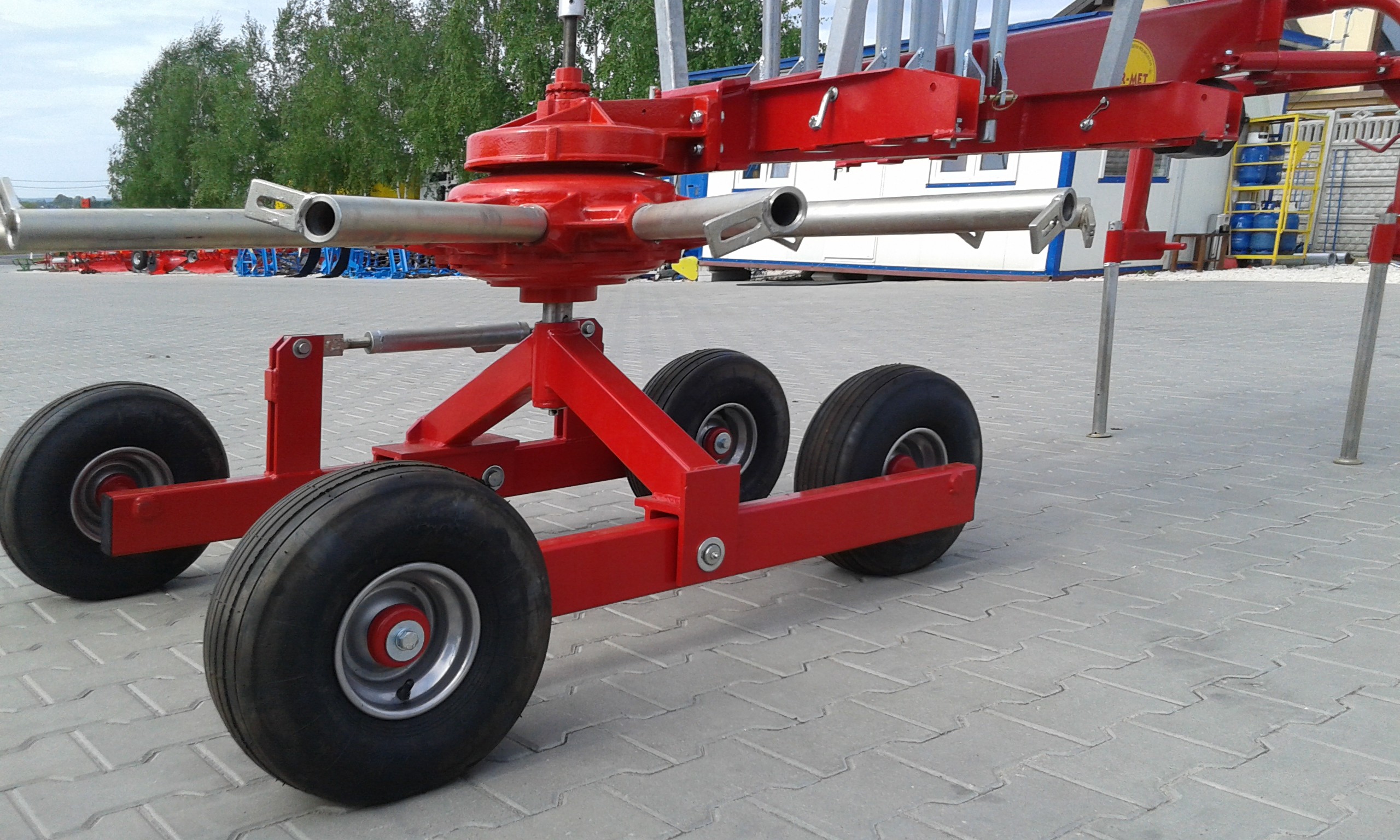 Zgrabiarka karuzelowa jedno-wirnikowa Jar-Met 3,5m 4,4m tandem — zdjęcie 7