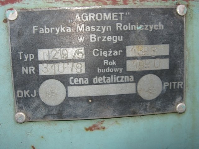 Rozrzutnik obornika jednoosiowy — zdjęcie 5