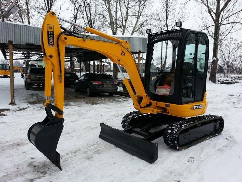 JCB 8030 ZTS - minikoparka z 2007 roku