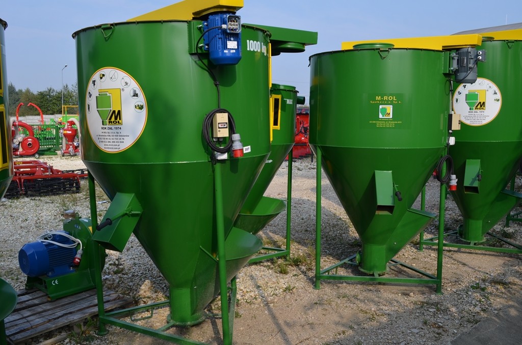 NOWY Mieszalnik pasz M-Rol 1000kg RATY0% — zdjęcie 3