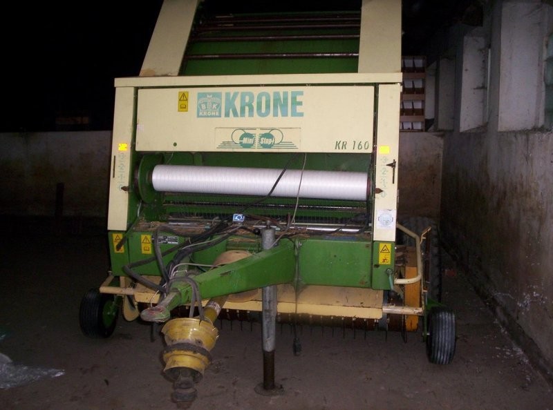 Prasa rolująca KRONE 160 po remoncie siatka — zdjęcie 1