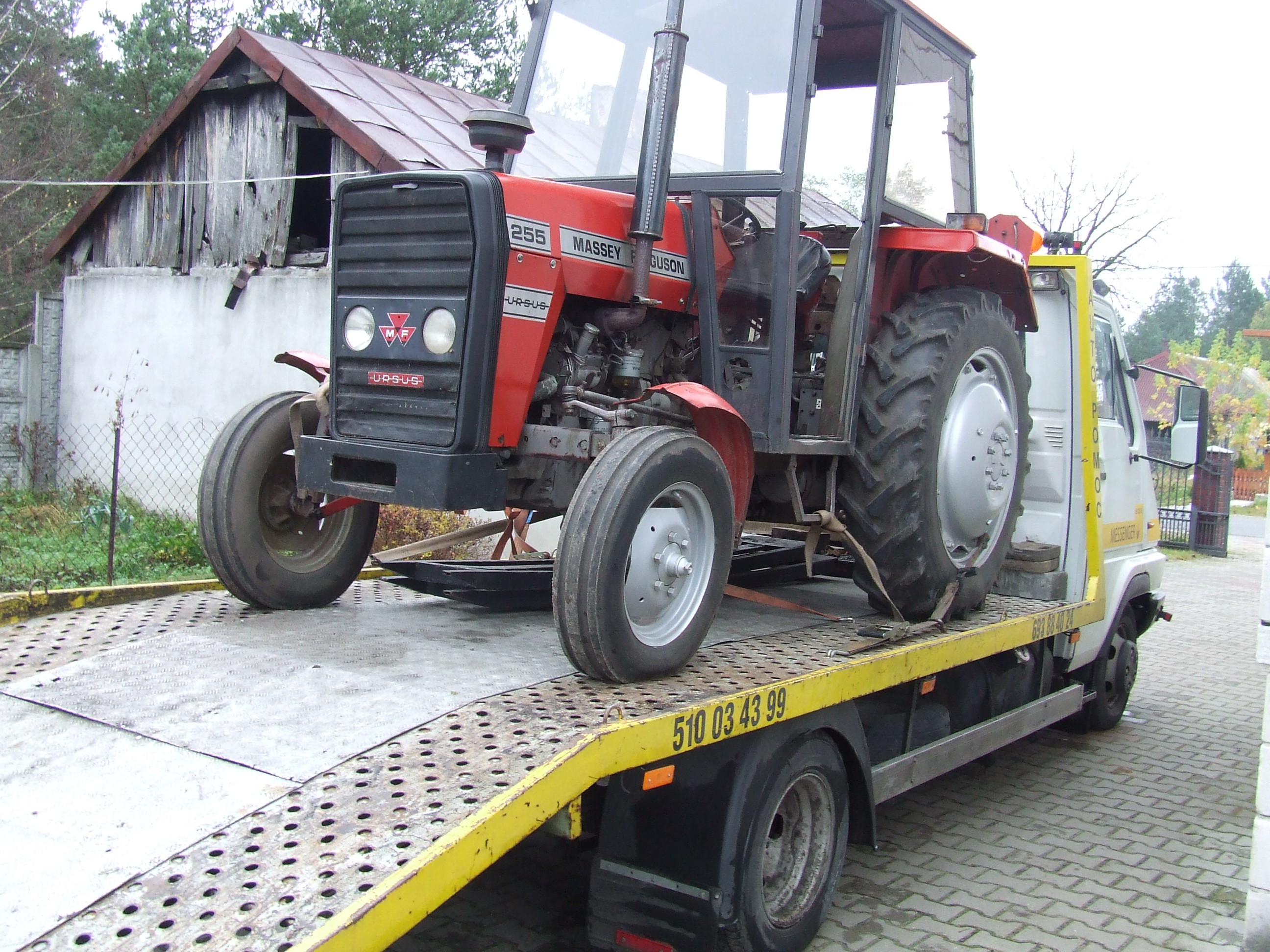 Transport ciągników rolniczych Mińsk Mazowiecki/Warszawa