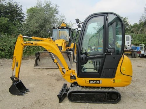 JCB 801.4 Mini koparka — zdjęcie 3