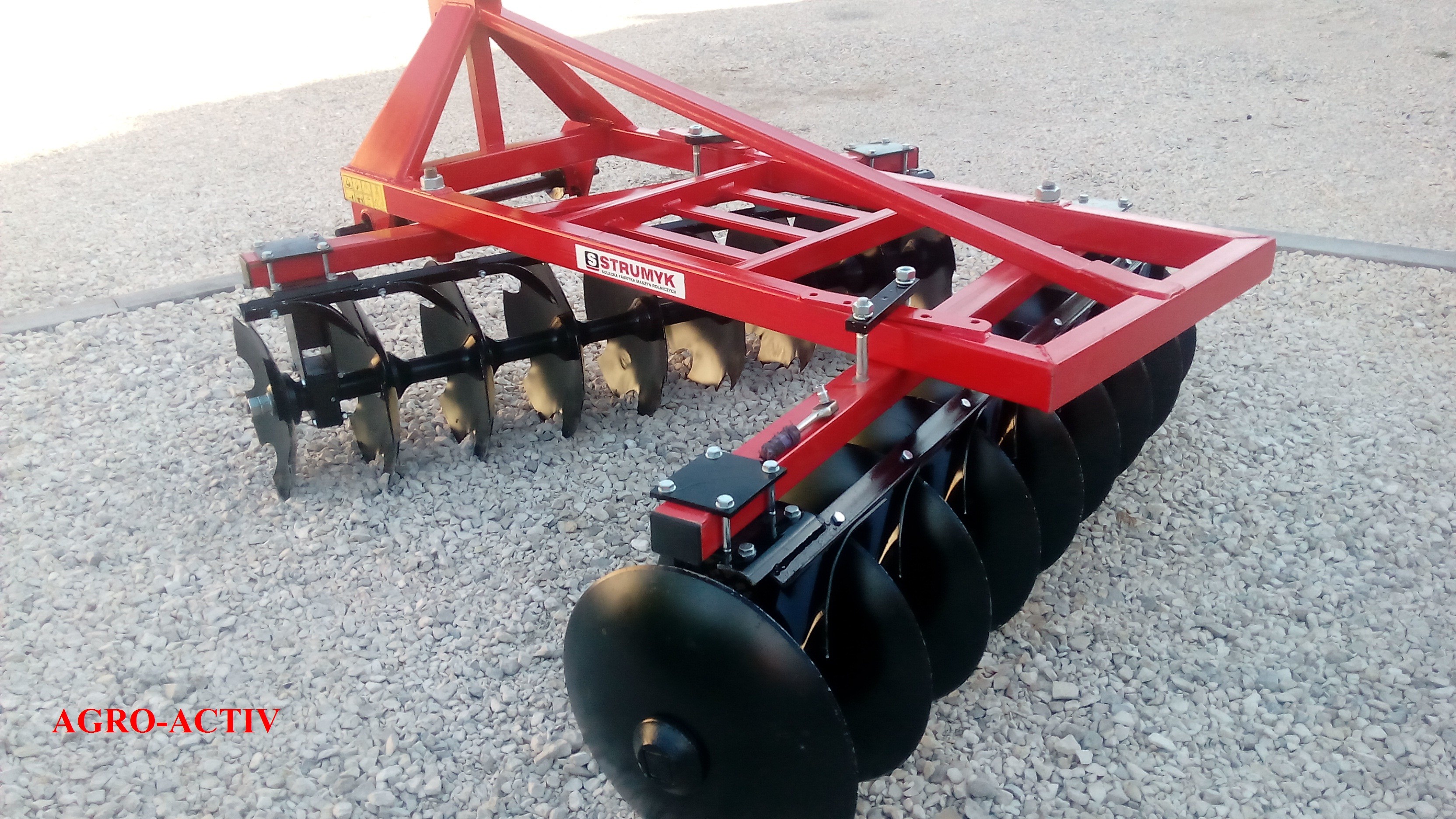 Brona Talerzowa Zawieszana Dwuwalcowa V2/18 talerzy 2m STRUMYK AGRO-AC — zdjęcie 5