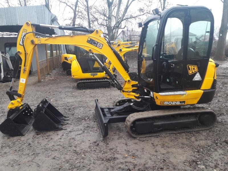 JCB 8026 CTS - minikoparki gąsienicowe — zdjęcie 5