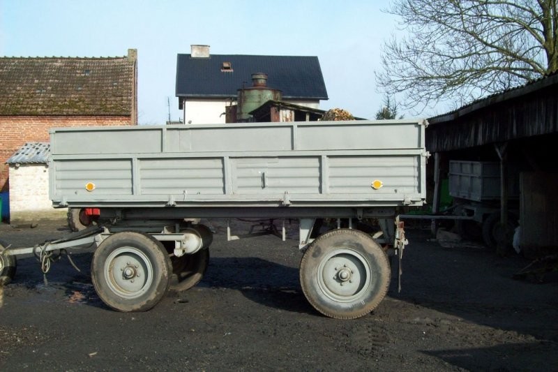 Przyczepa D-732 4t wywrotka — zdjęcie 2